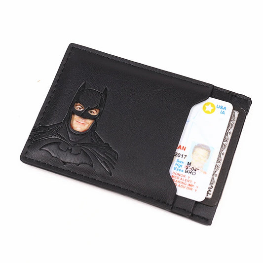 Bat Face Slim Wallet